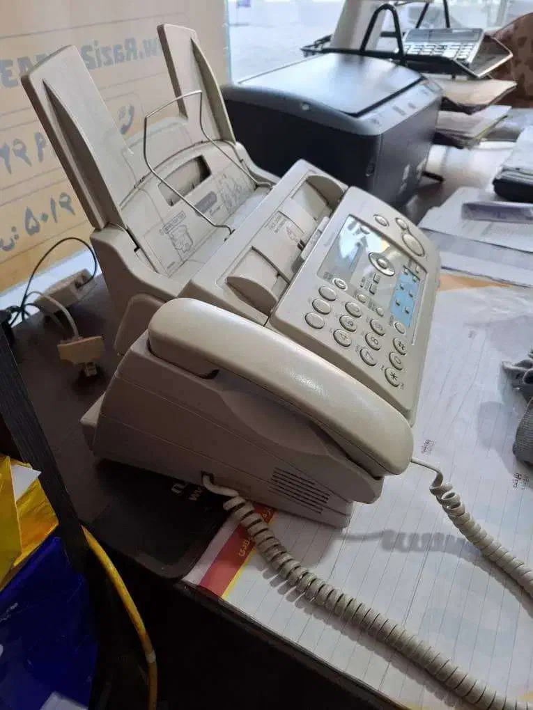 تلفن فکس پاناسونیک مدل kx|پرینتر، اسکنر، کپی، فکس|شلمان, |دیوار