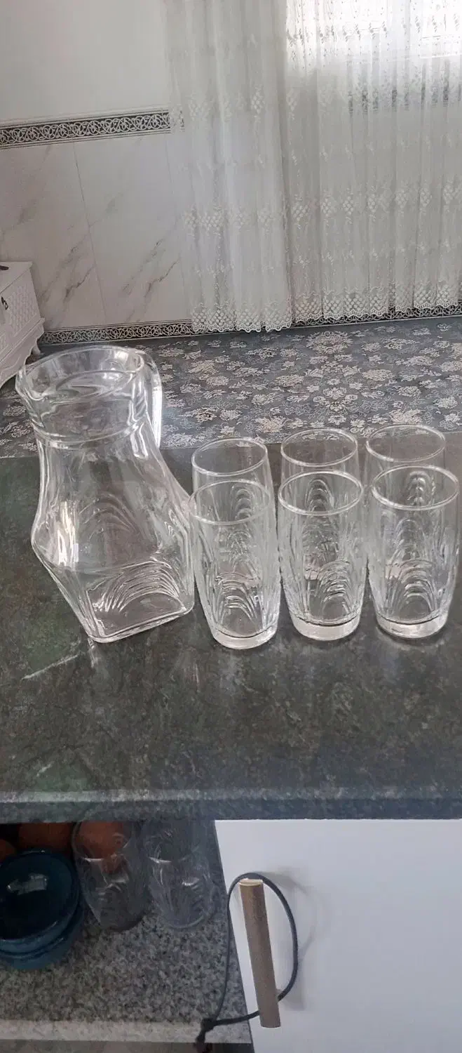 پارچ و لیوان|ظروف سرو و پذیرایی|جوانرود, |دیوار