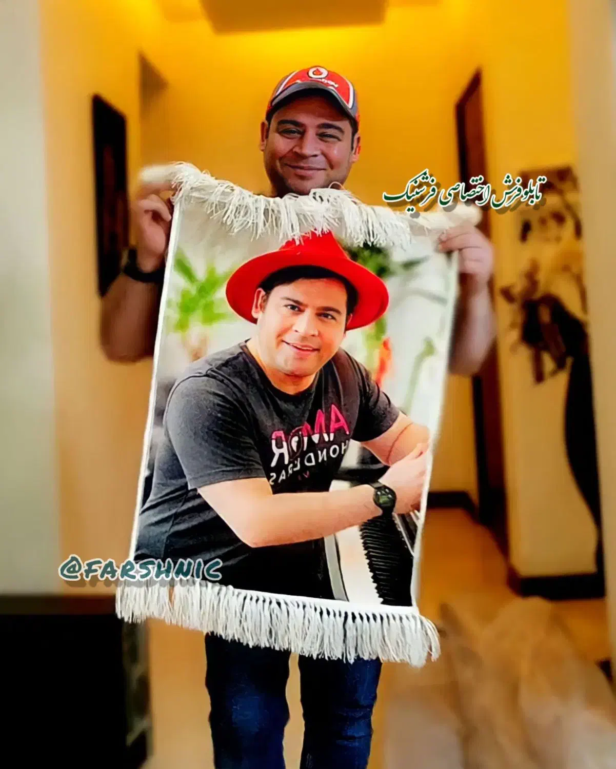 تبدیل عکس اختصاصی به تابلوفرش|تابلو فرش|آران و بیدگل, |دیوار