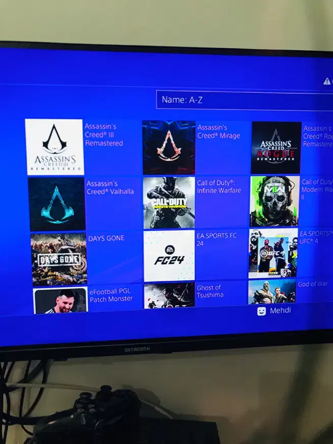 PS4 slim 1 T|کنسول، بازی ویدئویی و آنلاین|اهواز, فرهنگ شهر|دیوار