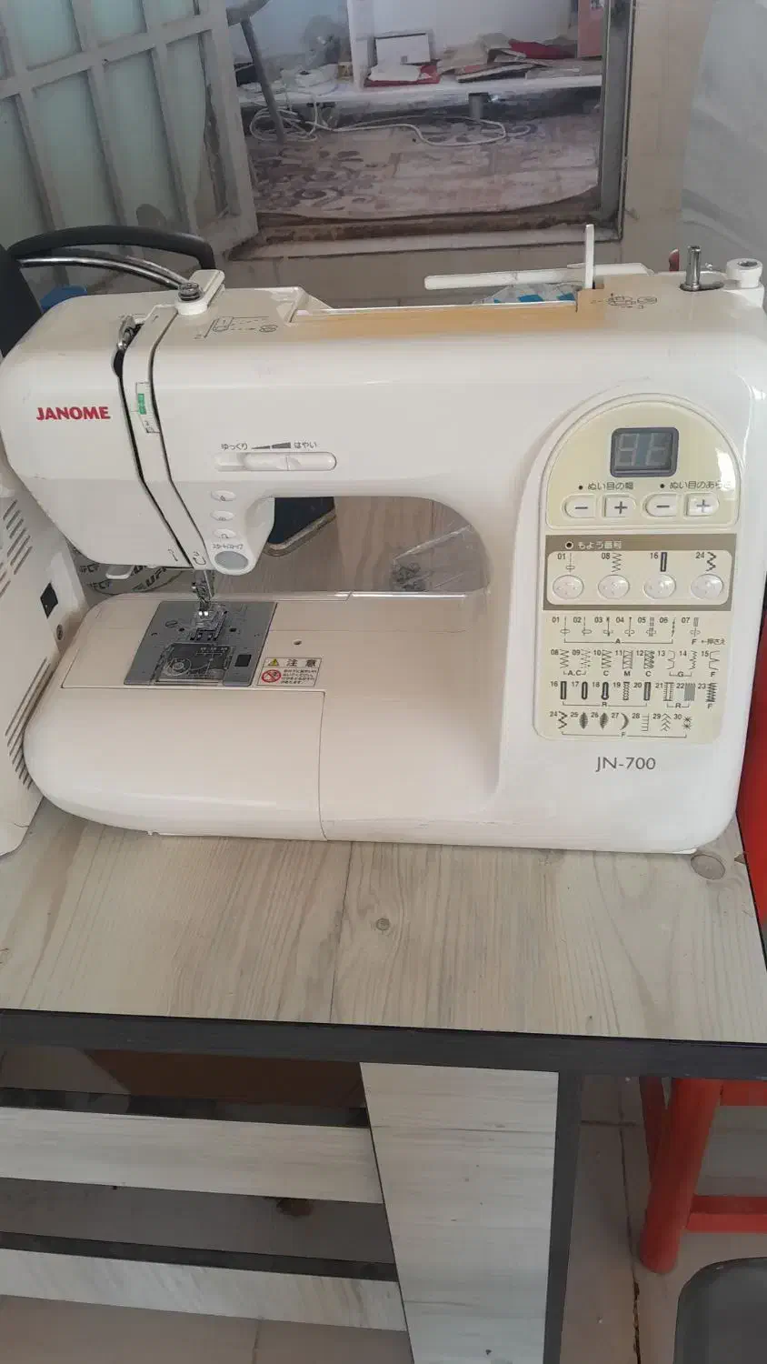 چرخ خیاطی جانومه جوکی برادر|چرخ خیاطی و ریسندگی|دلوار, |دیوار