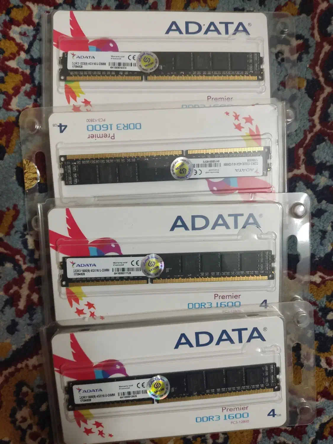 رم DDR3 4GB|قطعات و لوازم جانبی رایانه|اصفهان, کوی امیریه|دیوار