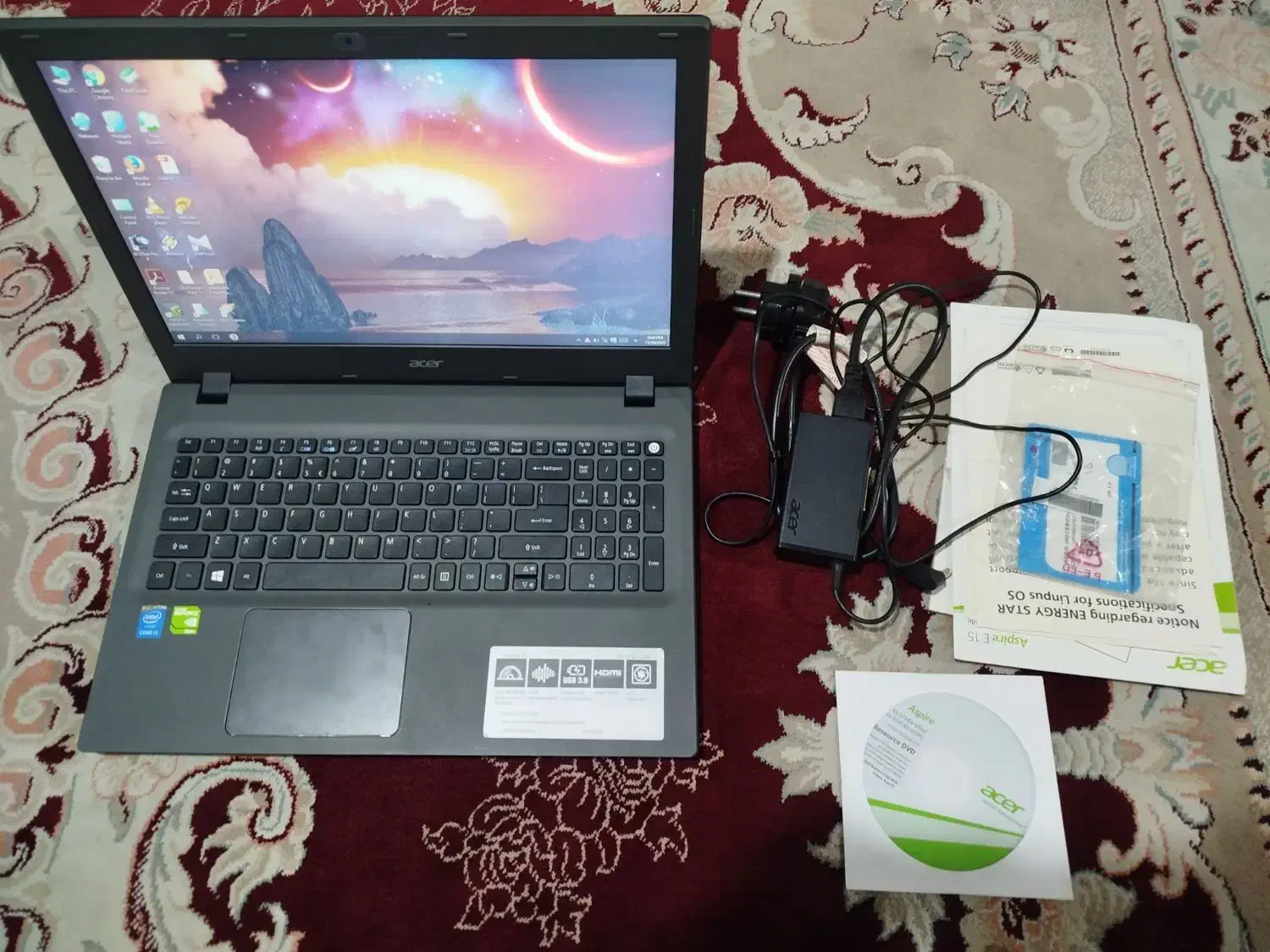 لپ تاپ ایسر acer E15|رایانه همراه|خاوران, |دیوار