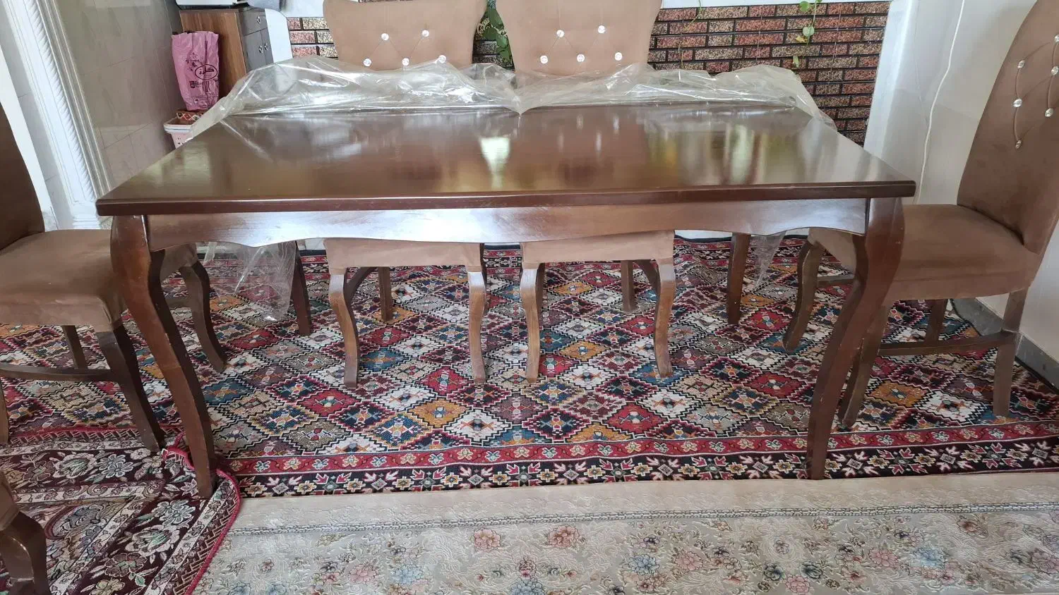 فروش میز ناهار خوری ۶ نفره|میز و صندلی غذاخوری|شیراز, تل حسین‌آباد|دیوار