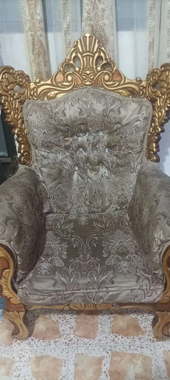 مبل سلطنتی|مبلمان خانگی و میز عسلی|سبزوار, امام خمینی (ناوی)|دیوار