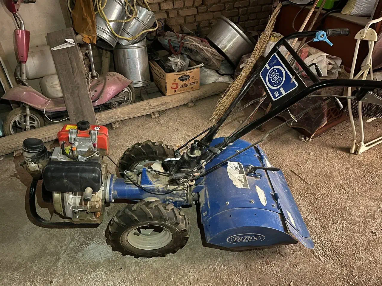 تیلر روتیواتور دو چرخ 604 BBS در حد-شهرستان جوین|ماشین‌آلات صنعتی|اسفراین, |دیوار