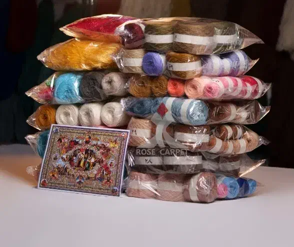 سلاطین انحصاری نخ و نقشه آماده بافت|تابلو فرش|تهران, تهرانسر شمالی|دیوار