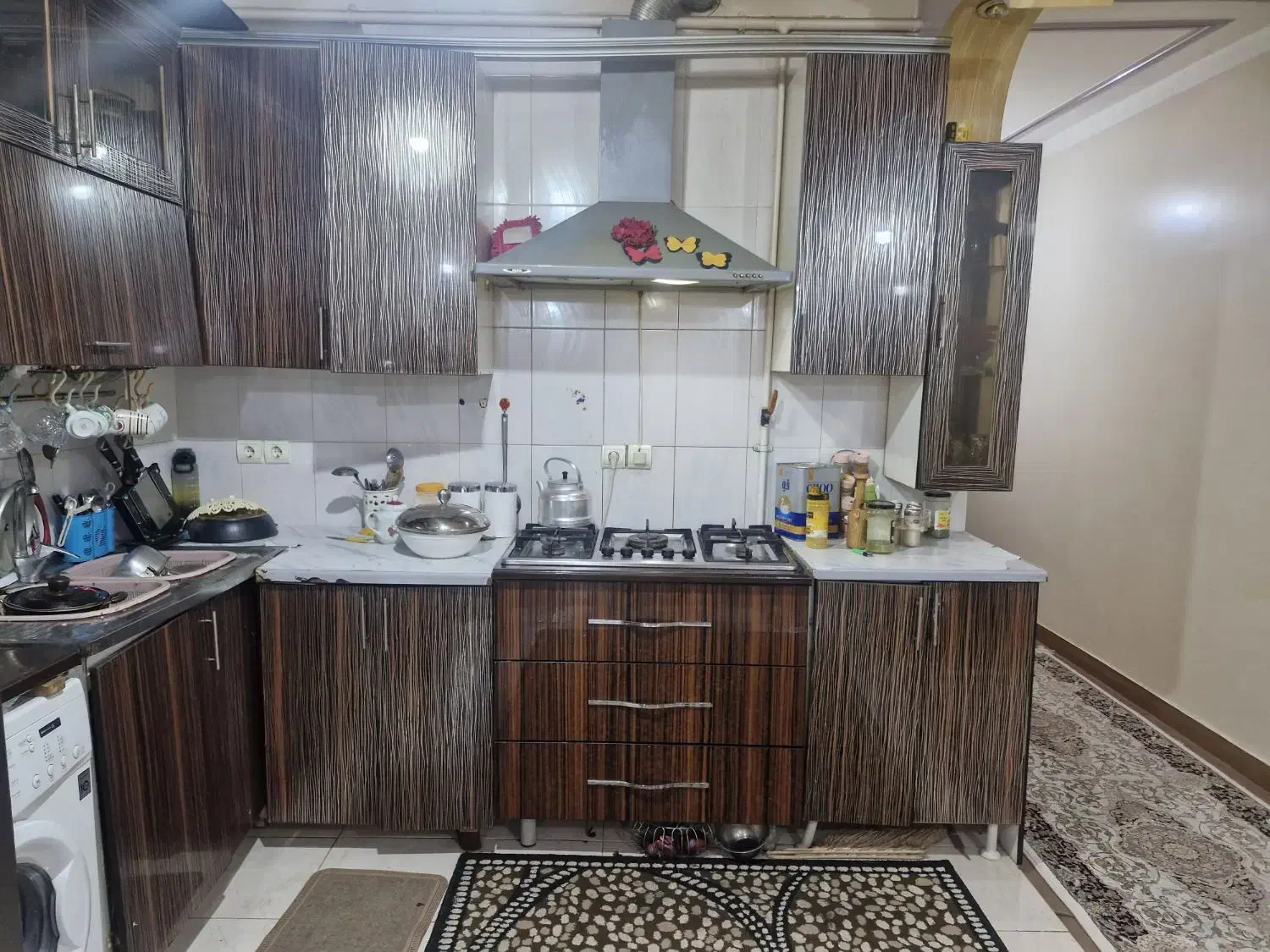 کابینت ام دی اف|آب‌چکان و نظم‌دهنده ظروف|مسجد سلیمان, |دیوار