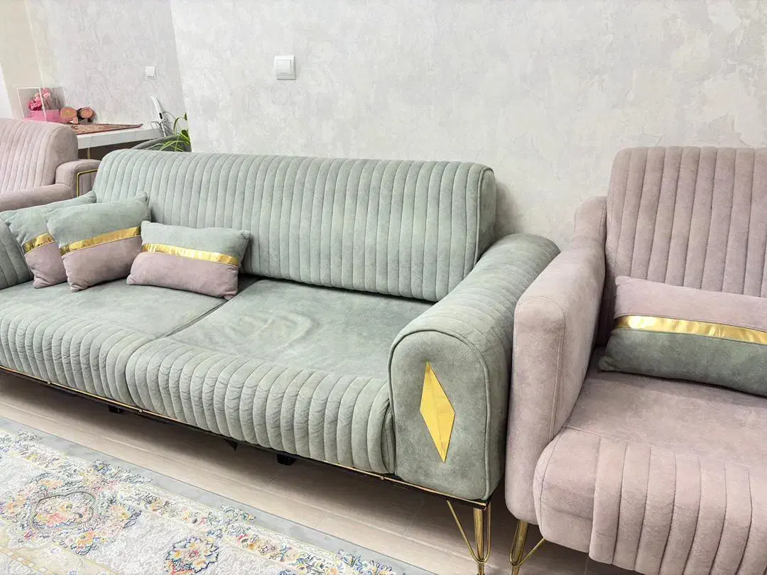 مبل راحتی تخت خواب شو و میز نهار خوری چهارنفره|مبلمان خانگی و میز عسلی|پردیس, فاز ۱|دیوار