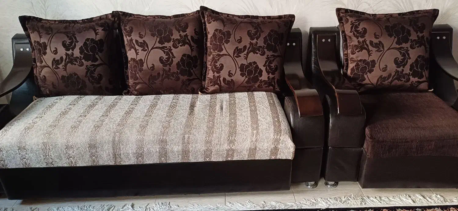 مبل ۸نفره|مبلمان خانگی و میز عسلی|شیراز, شهرک سراج|دیوار