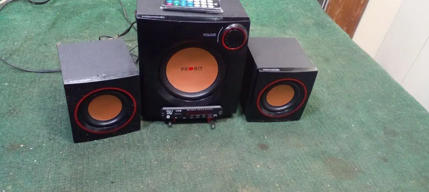 اسپیکر پرو بیت|سیستم صوتی خانگی|کرمان, |دیوار