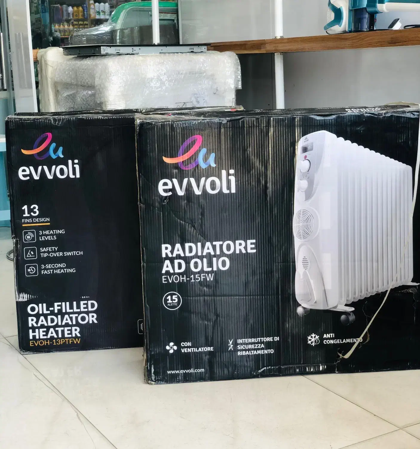 رادیاتور برقی evvoli|آبگرمکن، پکیج، شوفاژ|بانه, |دیوار