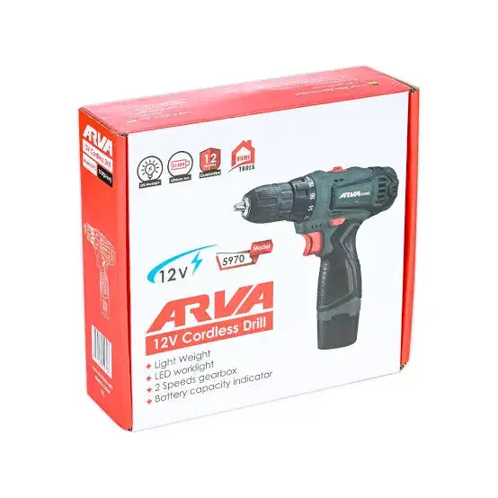 دریل شارژی ARVA 5970|ابزارآلات|اصفهان, جلالیه|دیوار