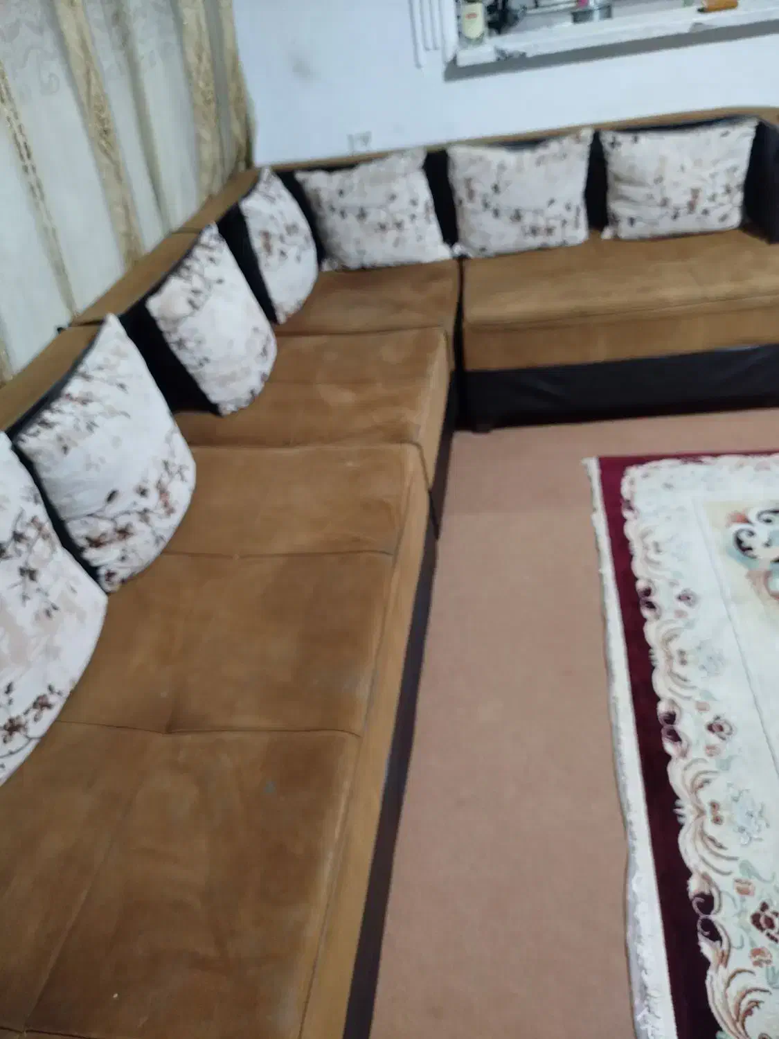 مبل ال چهارتومن|مبلمان خانگی و میز عسلی|تاکستان, |دیوار