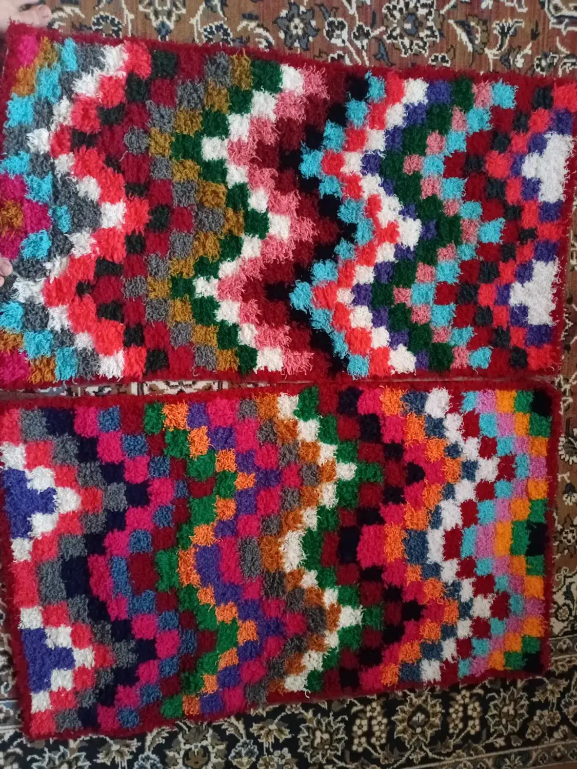 فرشینه دست بافت نو|فرش|لردگان, |دیوار