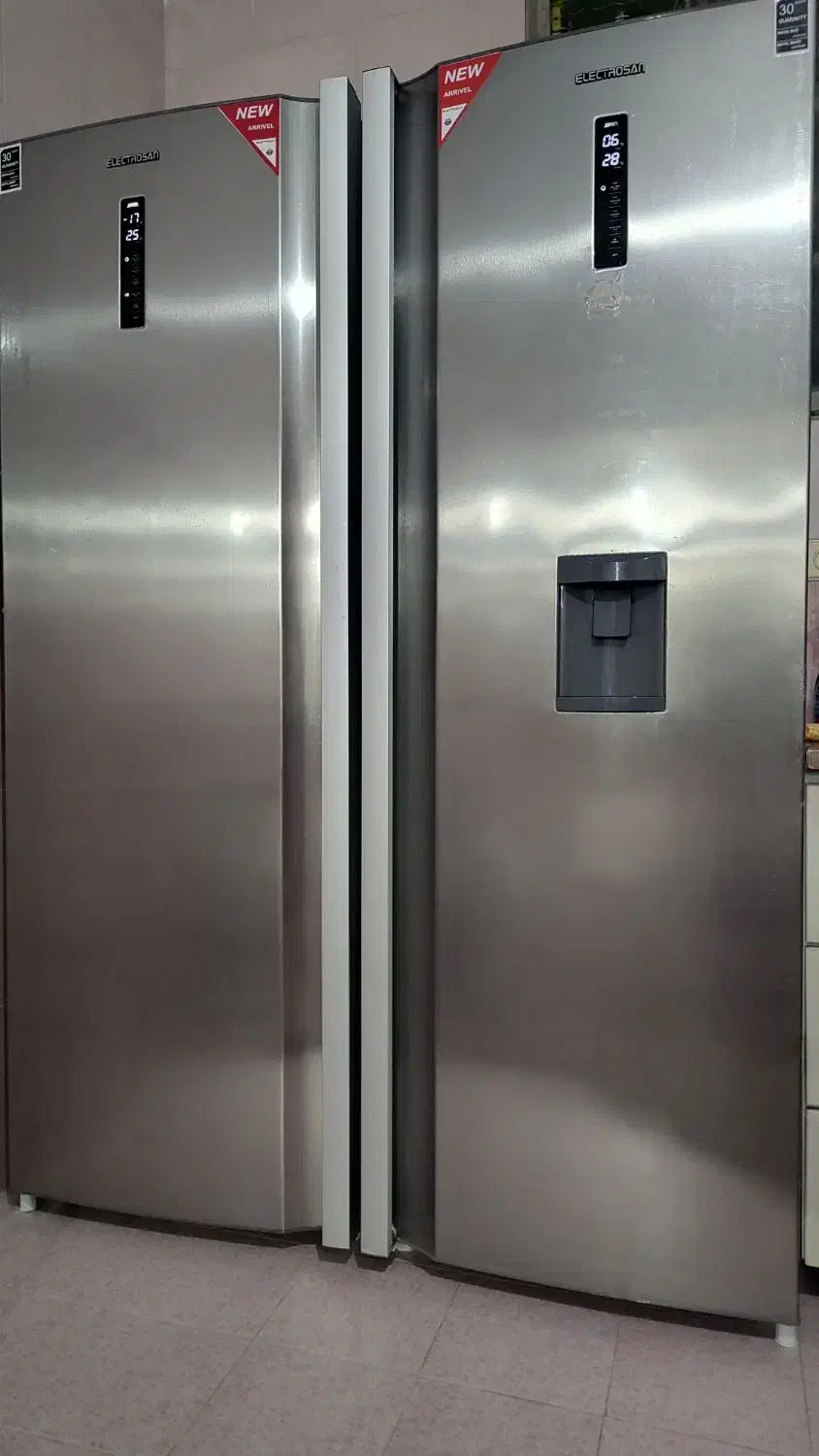 یخچال فریزر دوقلو الکتروسان در حد|یخچال و فریزر|شیراز, سینما سعدی|دیوار