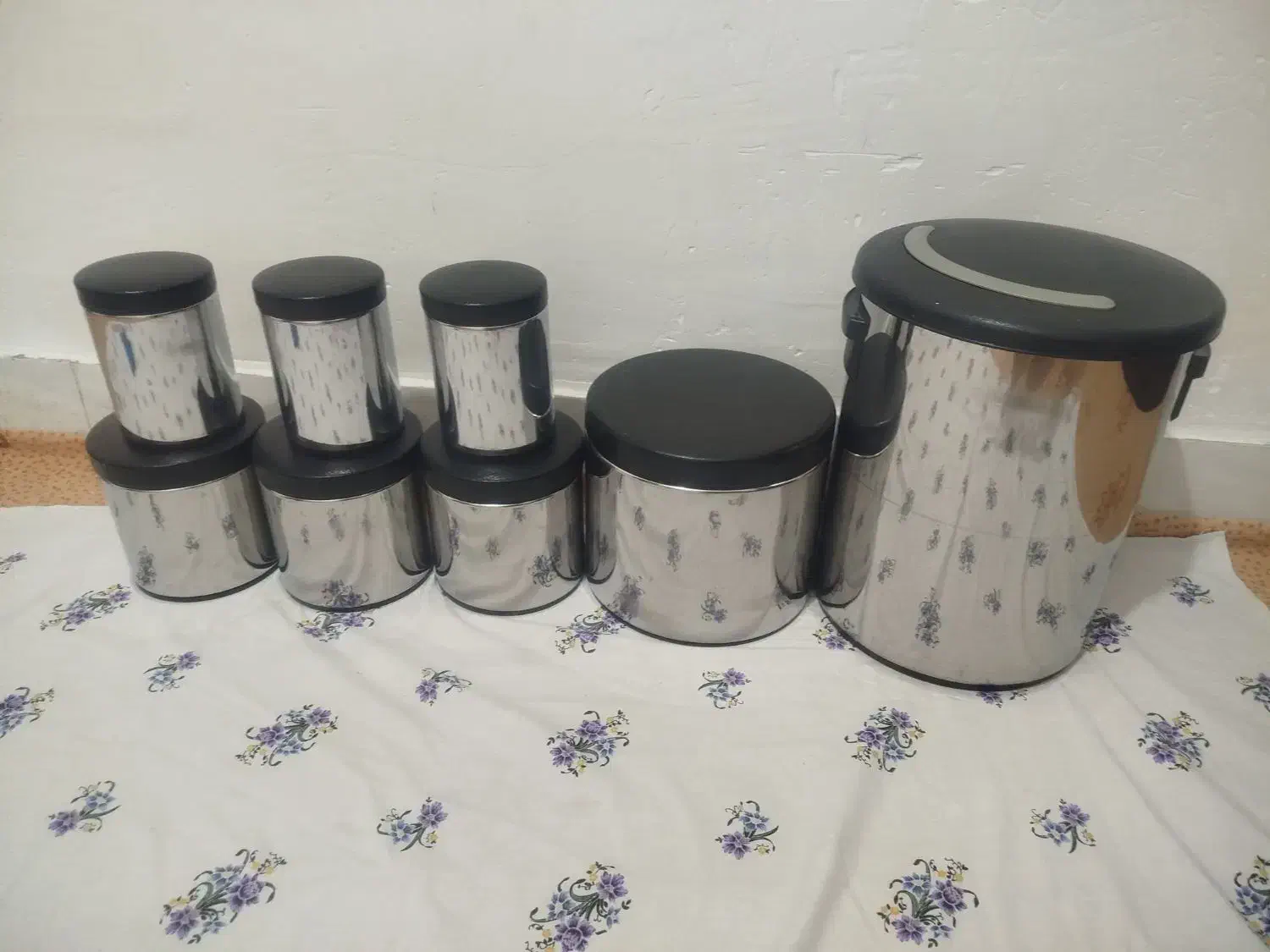 سرویس اورانوس جاحبوبات استیل|ظروف نگهدارنده، پلاستیکی، یک‌بارمصرف|نیشابور, شهید بهشتی|دیوار