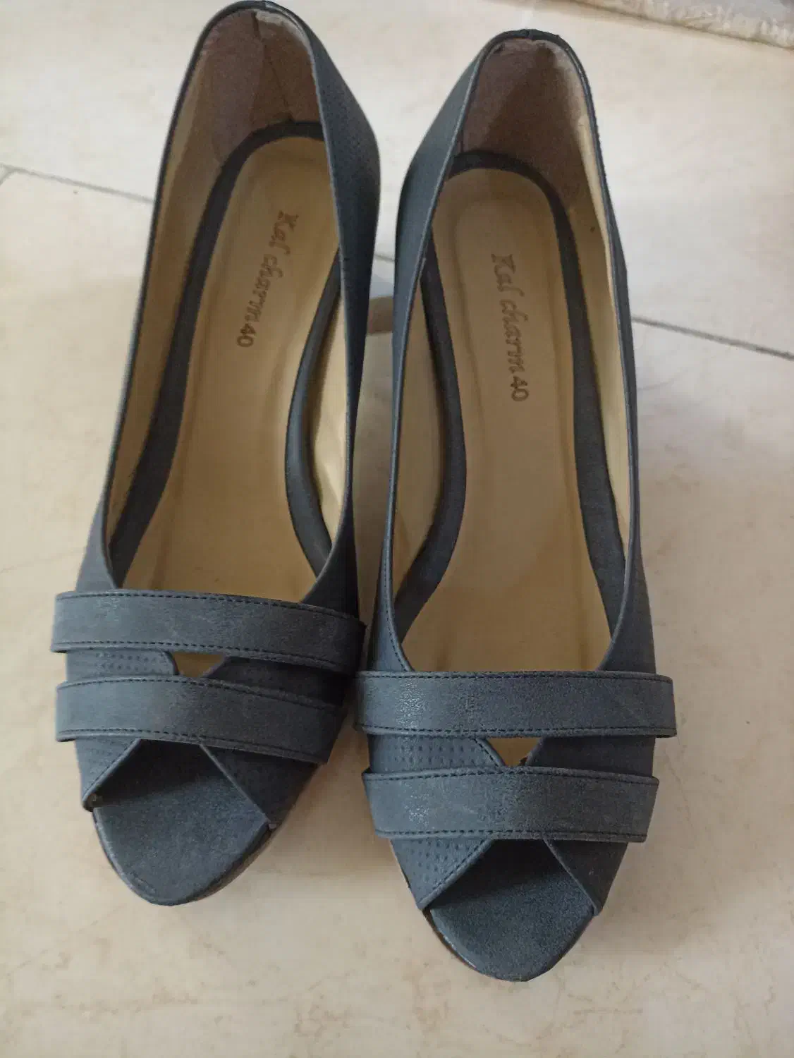 کفش چرم رنگکاربنی شیک ومجلسی سایز ،۳۹و۴۰|کیف، کفش، کمربند|تهران, امام حسین|دیوار