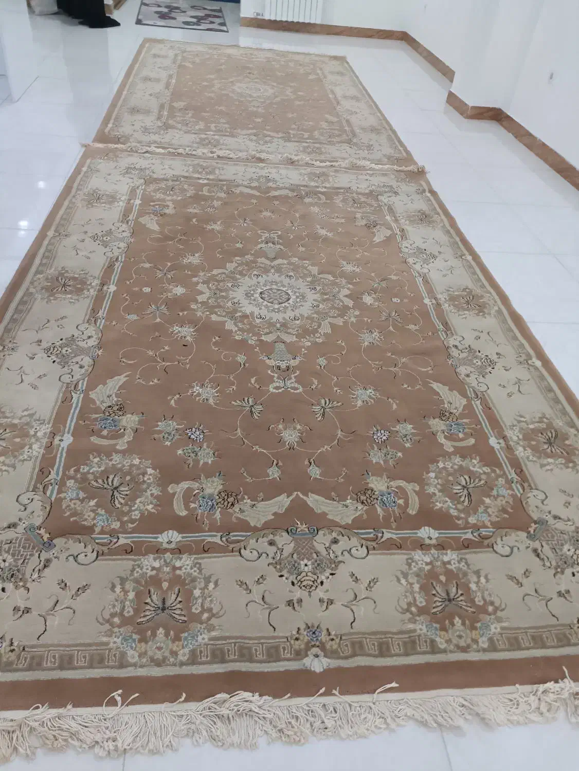 فروش ۲ عدد فرش ۶ متری ماشینی|فرش|فومن, |دیوار