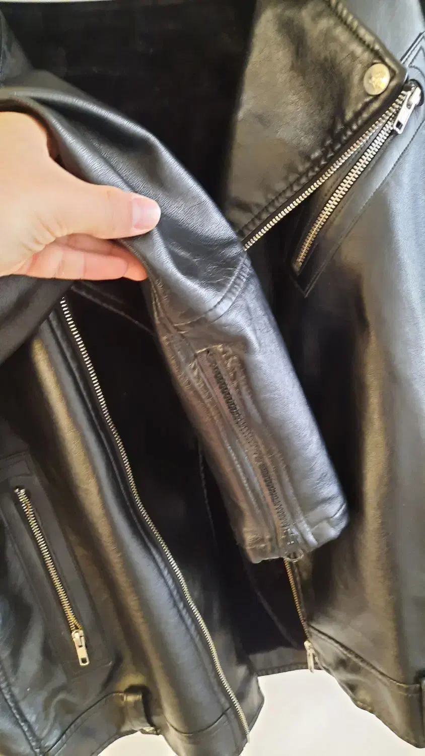 کت چرم برند کومار اصل سایز L|لباس|شهریار, کردزار|دیوار