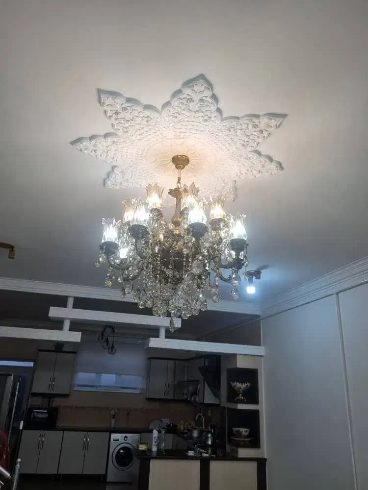 لوستر ساعت ومیز تلفن|لوستر و چراغ آویز|خلخال, |دیوار