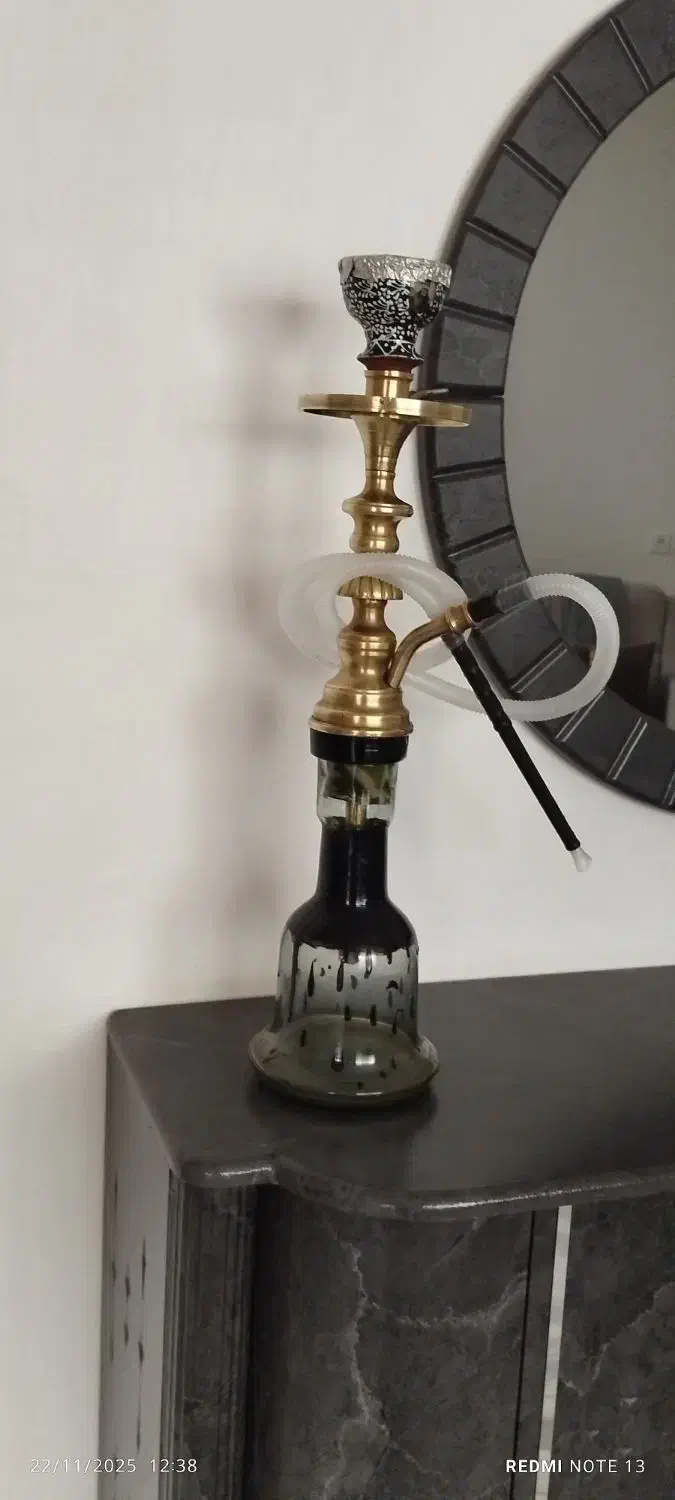 قلیان تنه برنجی|کلکسیون و سرگرمی|پاکدشت, پاکدشت (مامازند)|دیوار