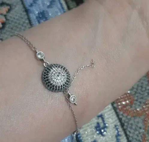 دستبندنقره چشم نظر925|جواهرات|خرمآباد, |دیوار