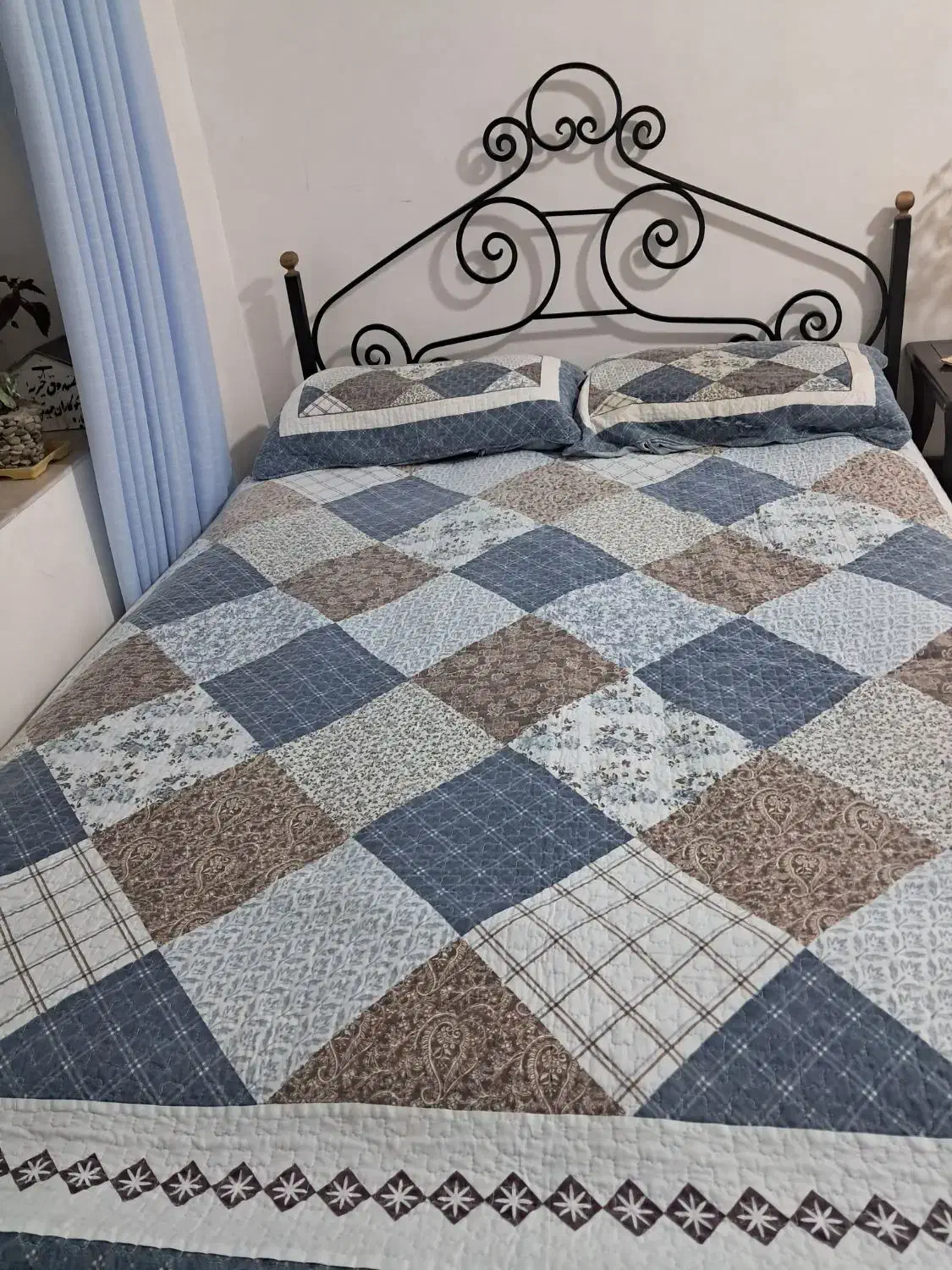 تخت خواب دو نفره|تخت و سرویس خواب|کوهسار (البرز), |دیوار