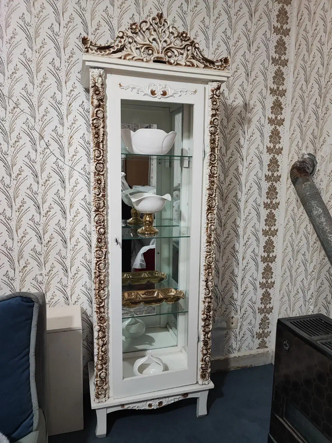 بوفه|بوفه، ویترین، کنسول|پیشوا, |دیوار