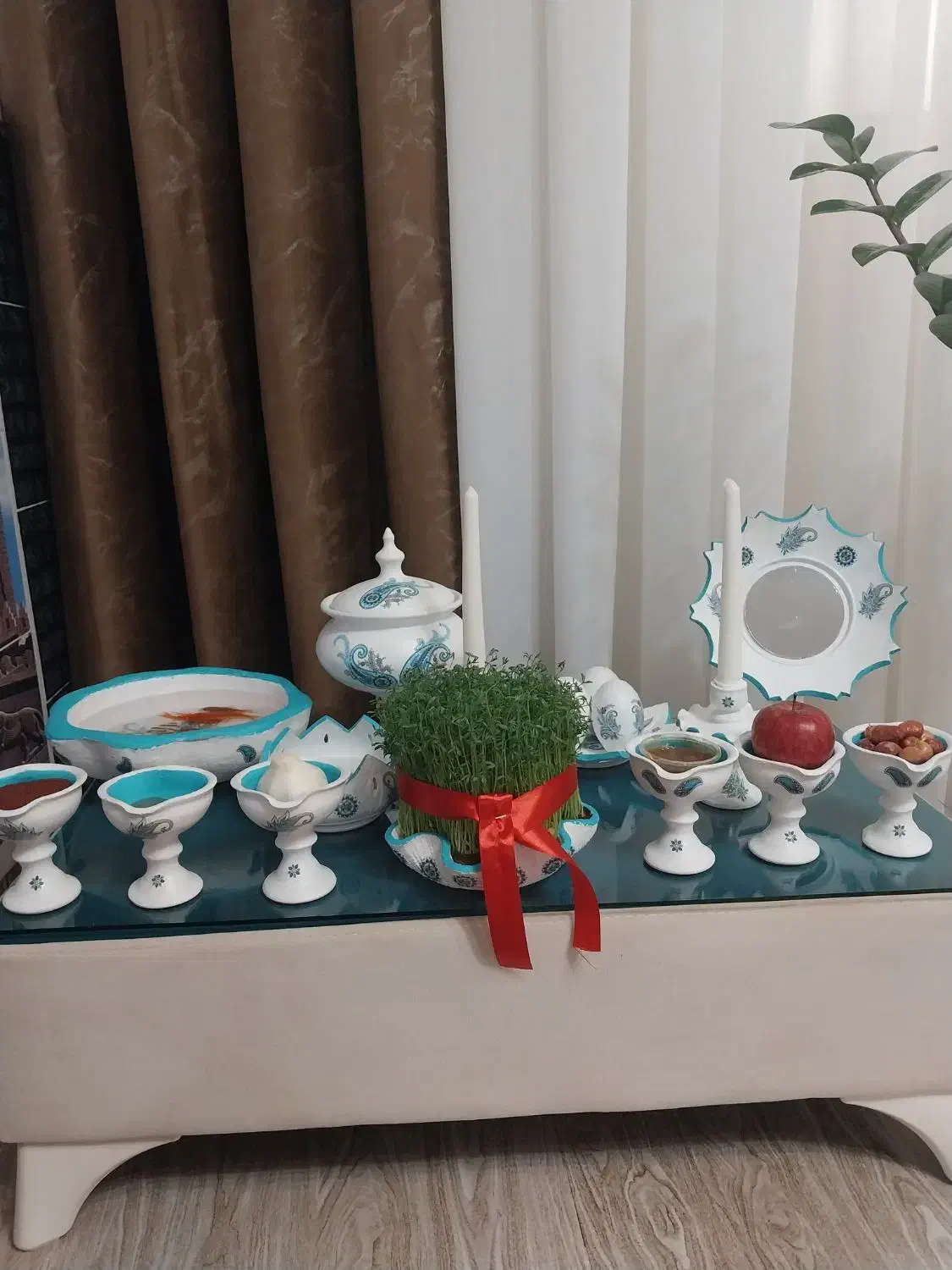 هقت سین|صنایع دستی و سایر لوازم تزئینی|رشت, نخودچر|دیوار