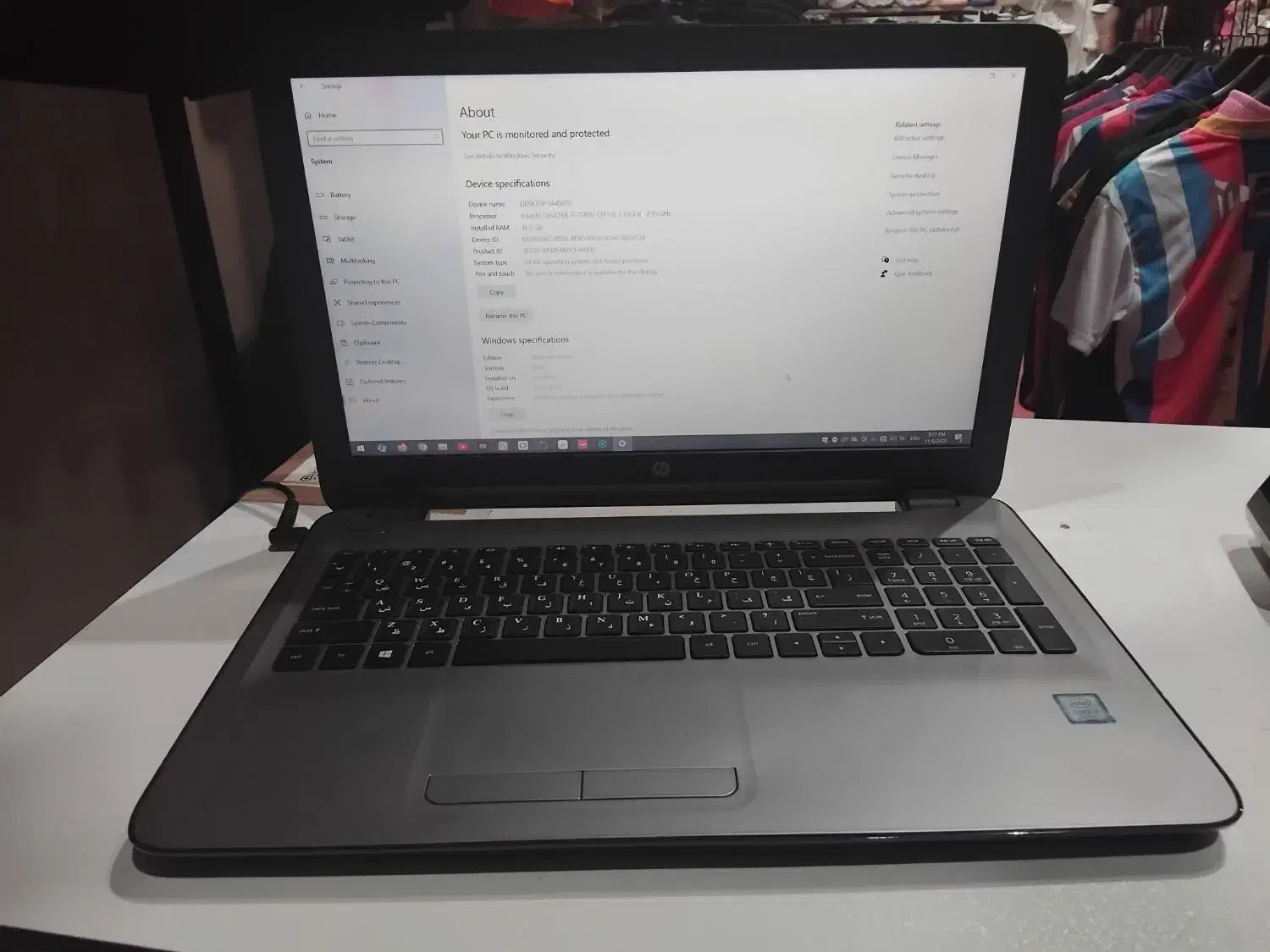 لپ تاب hp در حد نو|رایانه همراه|بندر انزلی, لیچارگی حسن رود|دیوار