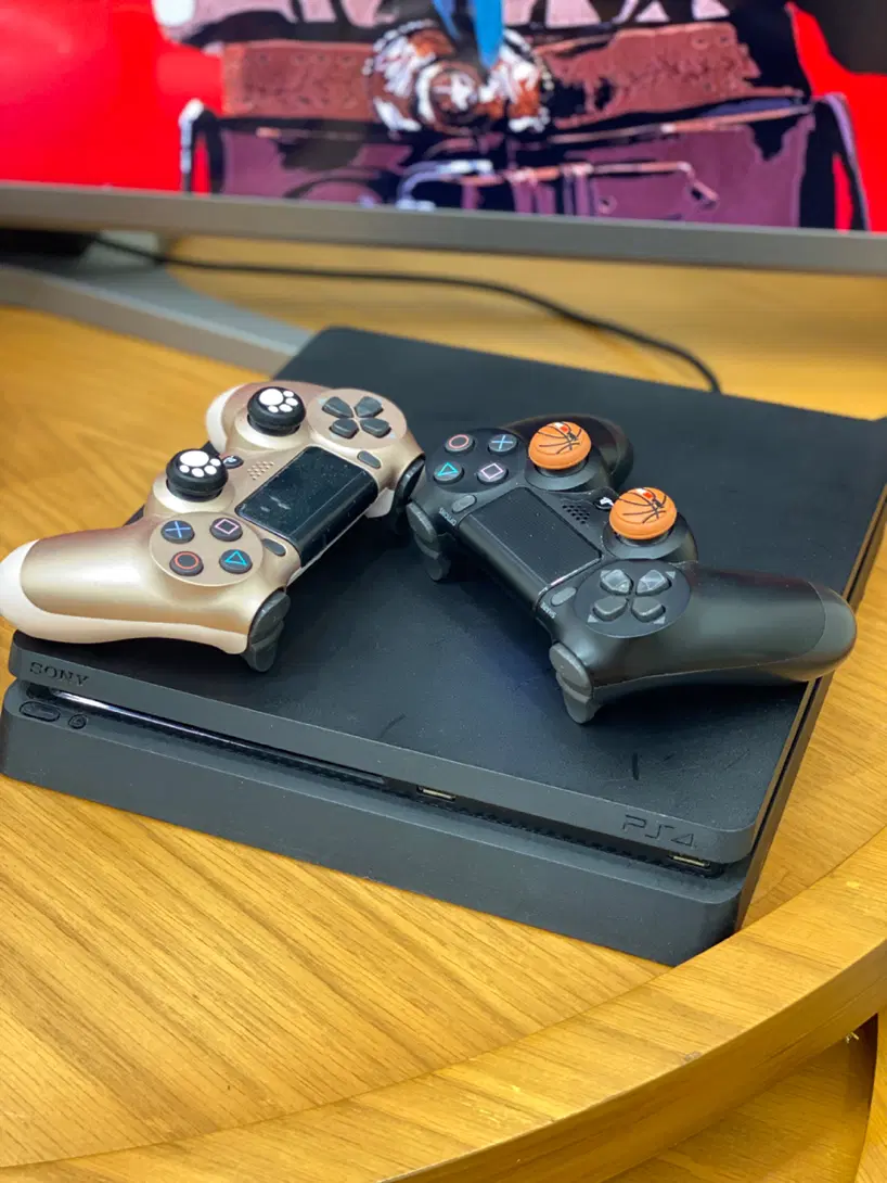 پی اس فور اسلیم ۱ ترا دو دسته (ps4 slim 1T)|کنسول، بازی ویدئویی و آنلاین|تهران, استقلال|دیوار
