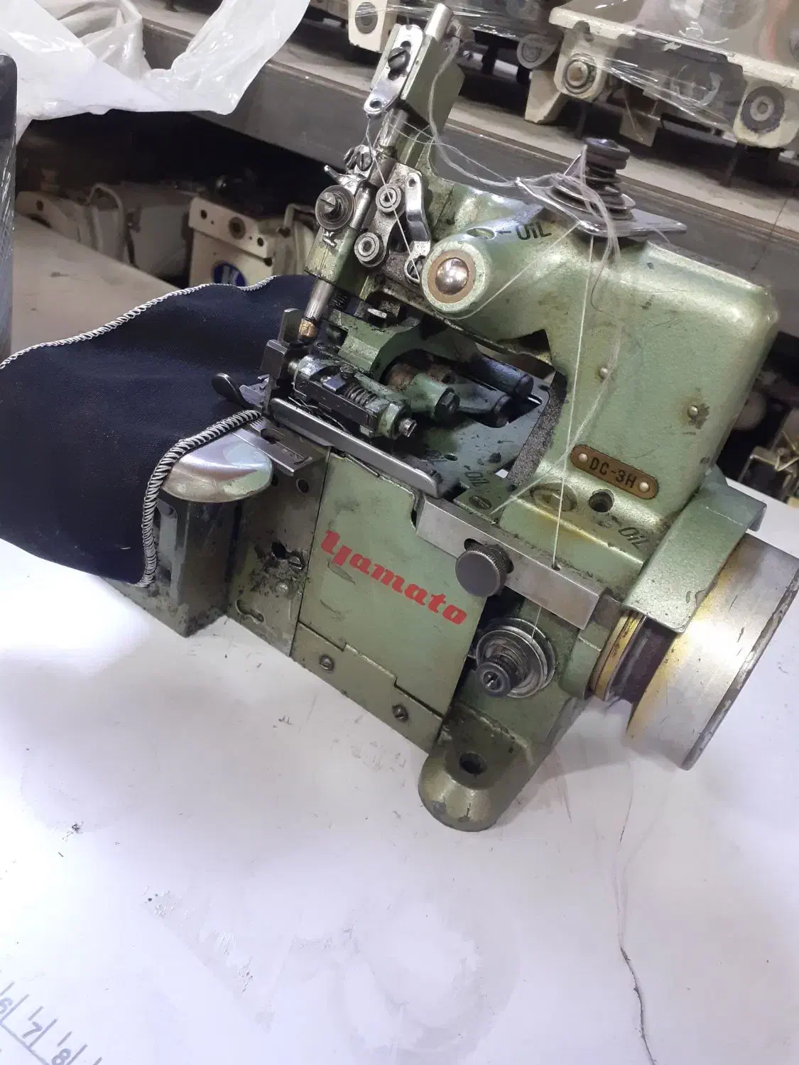 سردوز یاماتا ژاپن اصلی زیگزال تضمینی|چرخ خیاطی و ریسندگی|تهران, صاحب الزمان|دیوار