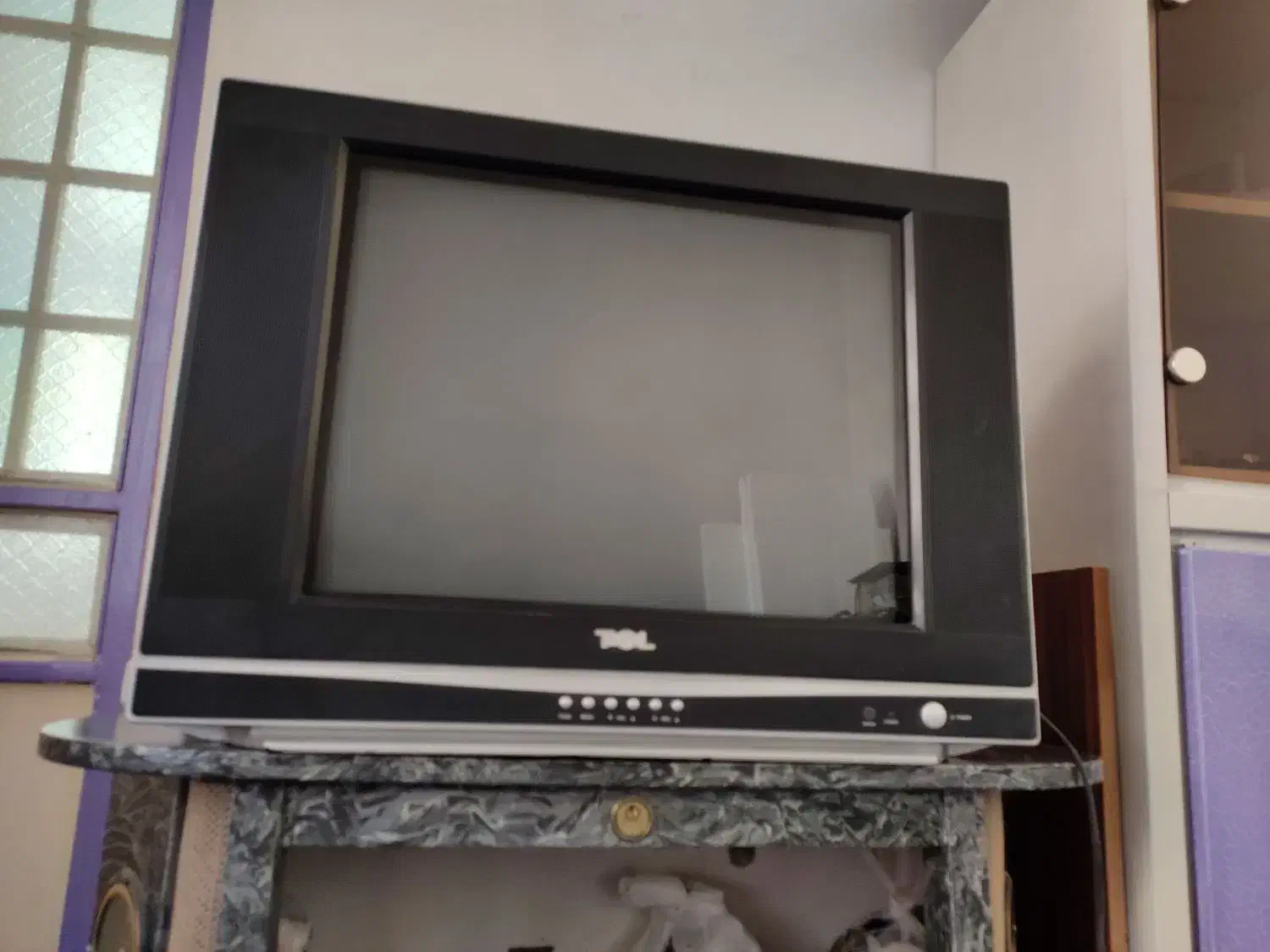 تلویزیون 21 اینچ صفحه تخت|تلویزیون و پروژکتور|لار, |دیوار