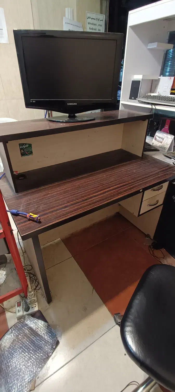 میز کانتر دار کامپیوتر|دفتر کار|لاهیجان, فیاض|دیوار