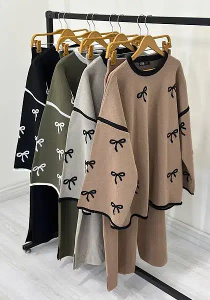 ست بافت پاپیونی|لباس|قم, اسمعیل آباد|دیوار