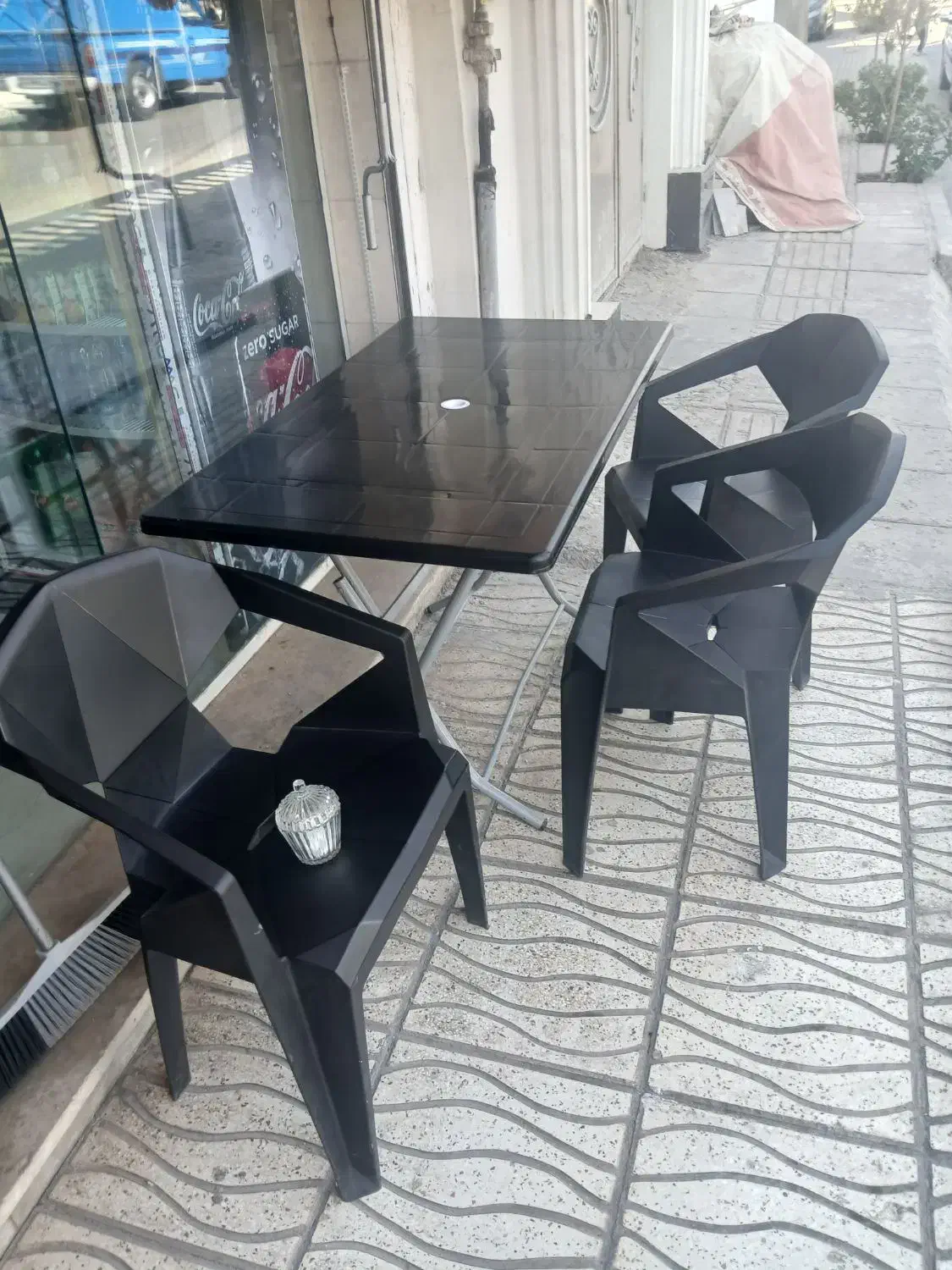 صندلی بلک 5بعدی میز 6 نفره بلک تاشو|صندلی و نیمکت|هشتگرد, شهرک بعثت|دیوار