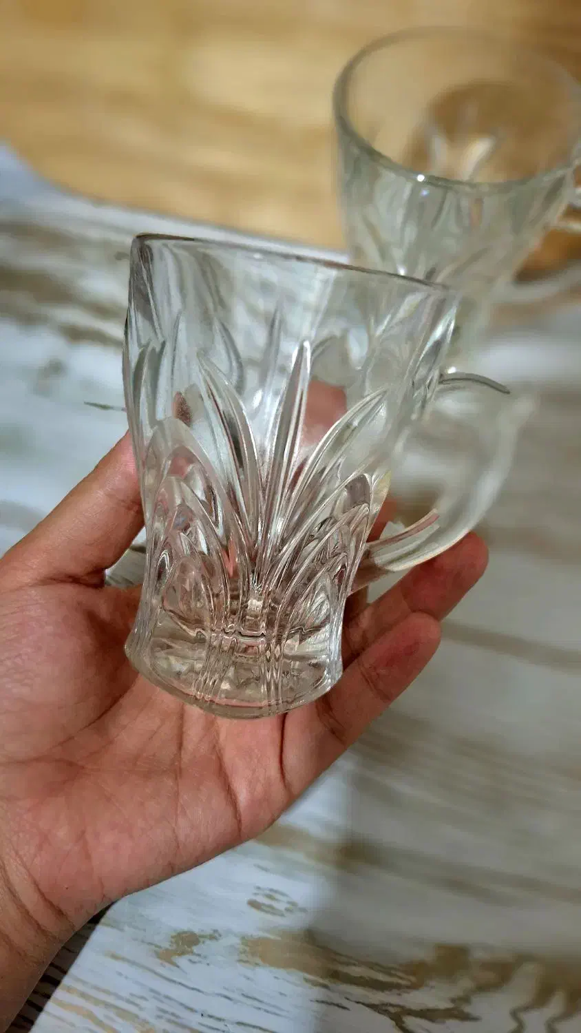 استکان و قندون|ظروف سرو و پذیرایی|قم, وادی السلام|دیوار