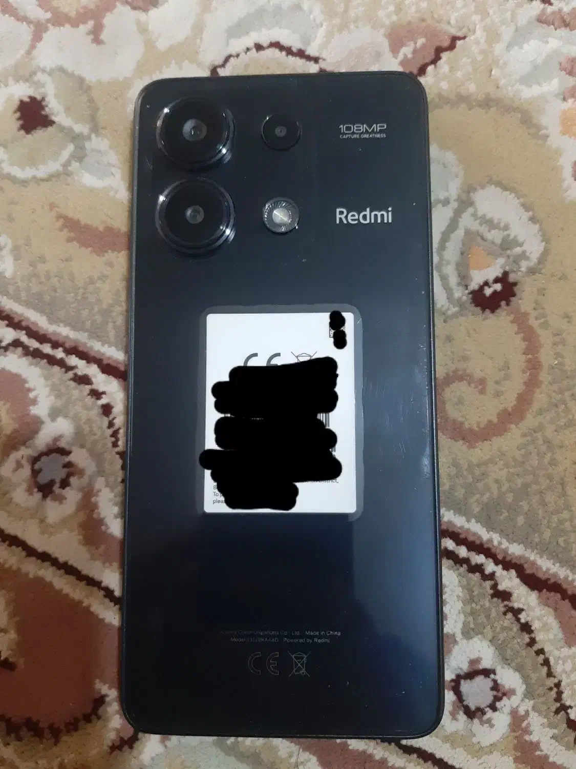 نوت ۱۳ شیائومی حافظه ۲۵۶ رام ۸|موبایل|فاضل آباد, |دیوار