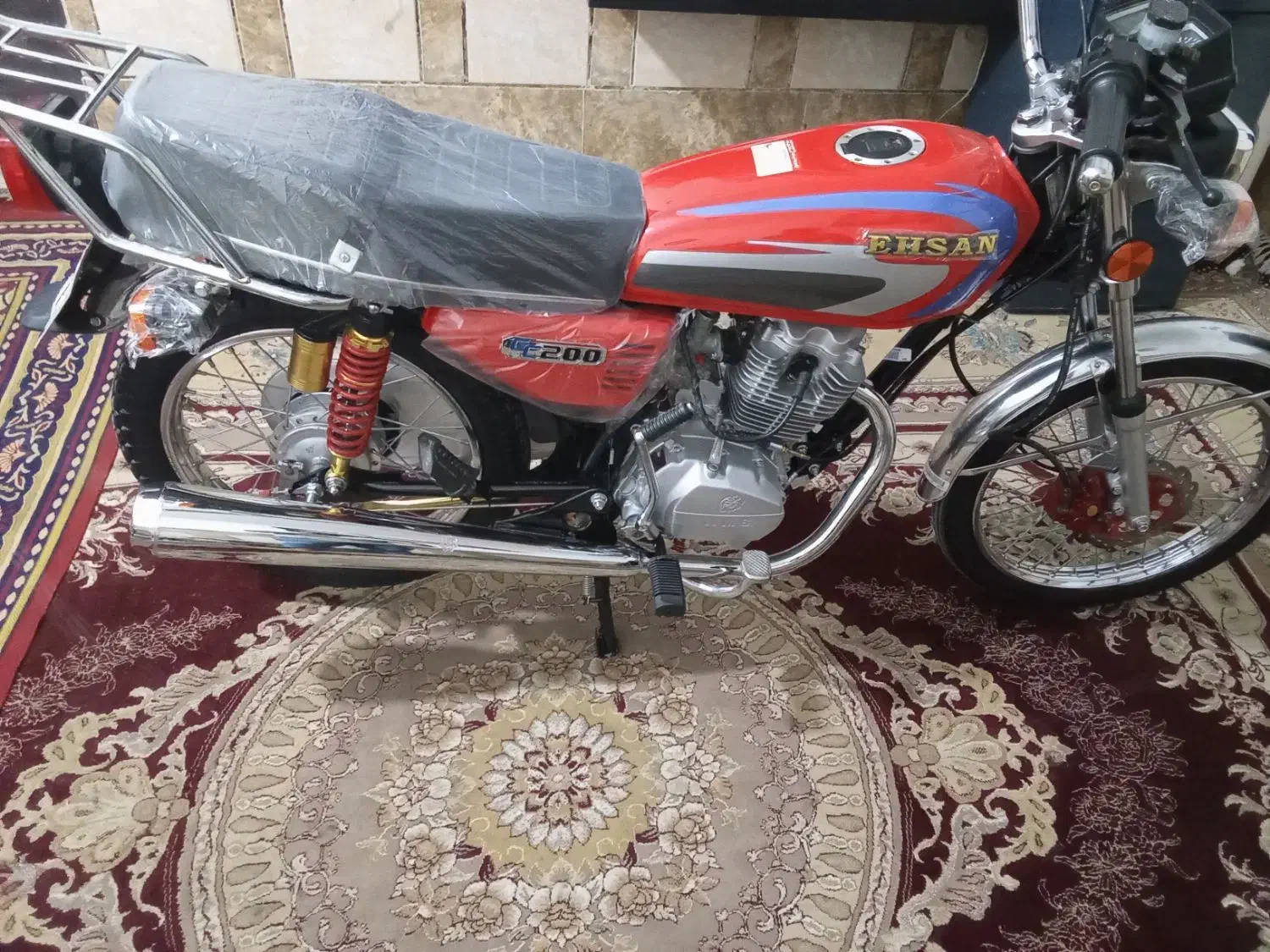 موتور احسان 200مدارک کامل|موتورسیکلت|بندرعباس, |دیوار