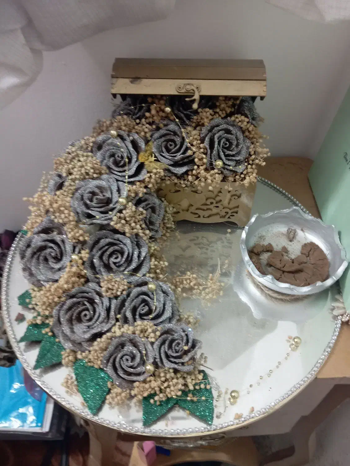 سینی حنا ترند سال|صنایع دستی و سایر لوازم تزئینی|زابل, |دیوار