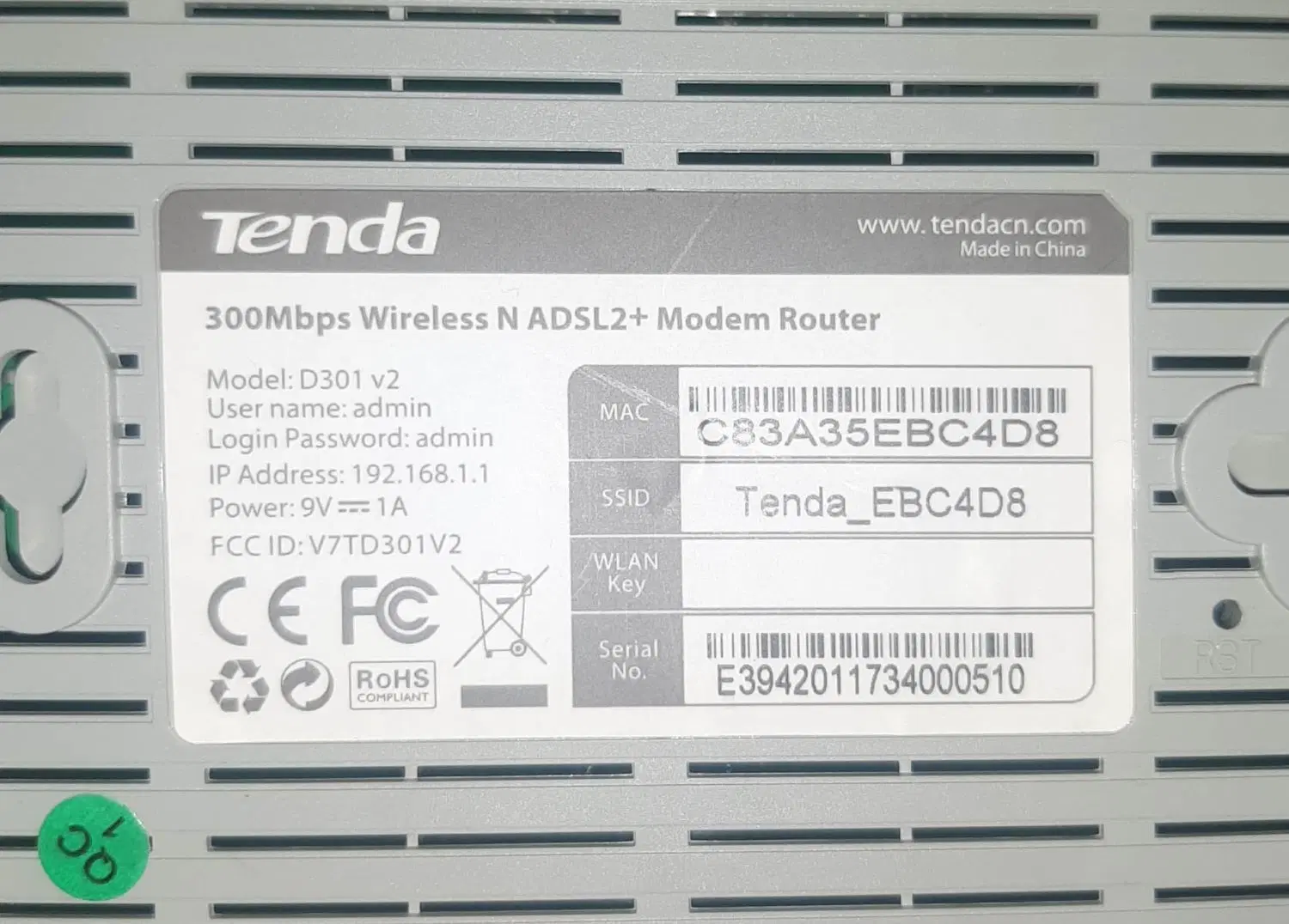 مودم Adsl2 plus Tenda|مودم و تجهیزات شبکه|تهران, ابوذر|دیوار