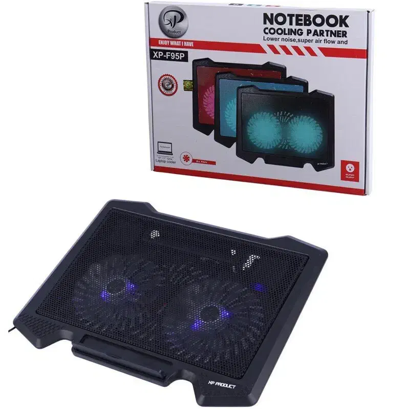 کولپد ۲ فن خنک کننده لپ تاپ cooling pad پایه فلزی|قطعات و لوازم جانبی رایانه|تهران, میدان ولیعصر|دیوار