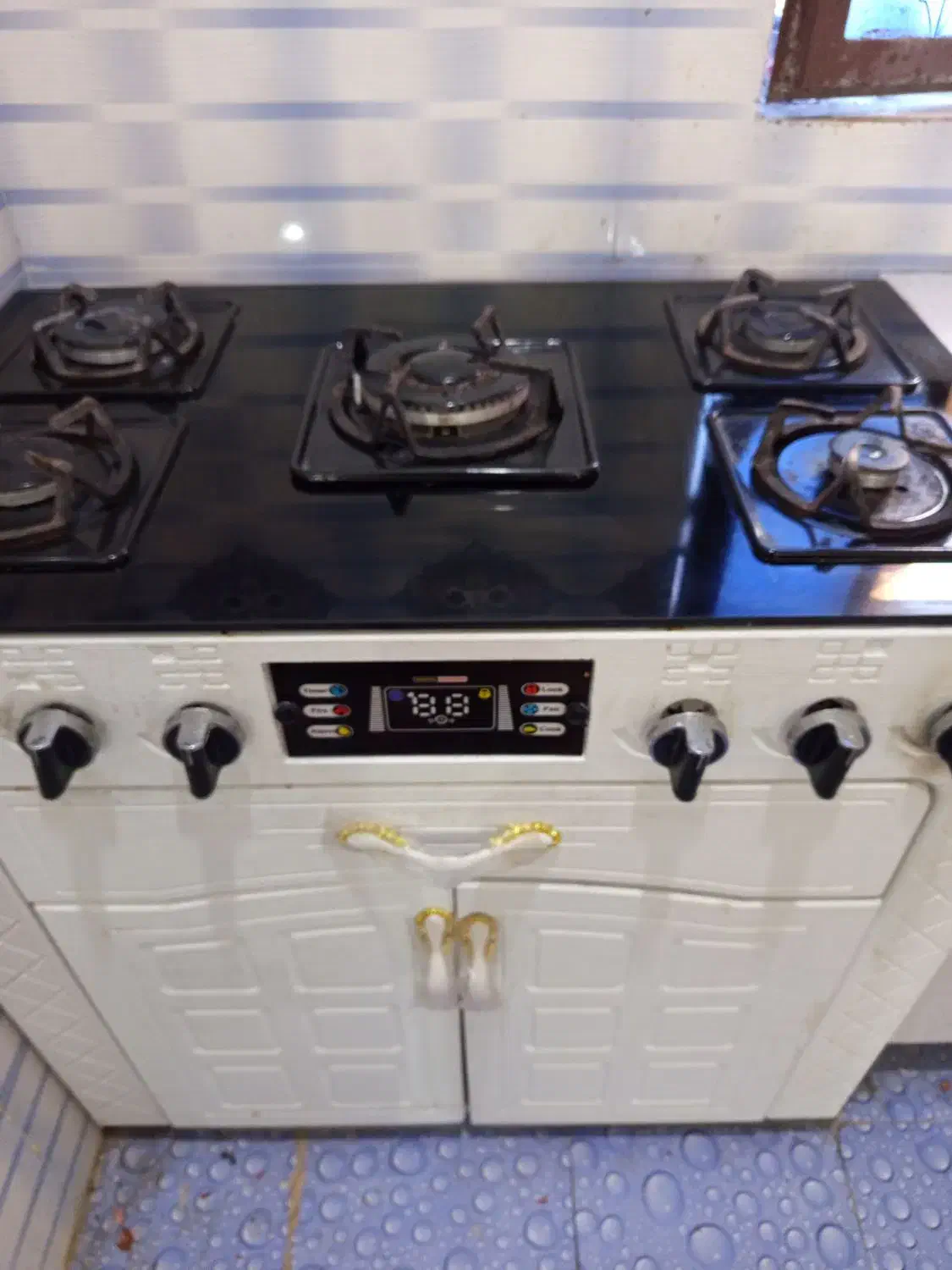 اجاق گاز ۵ شعله|اجاق گاز و لوازم برقی پخت‌وپز|بندر ماهشهر, |دیوار