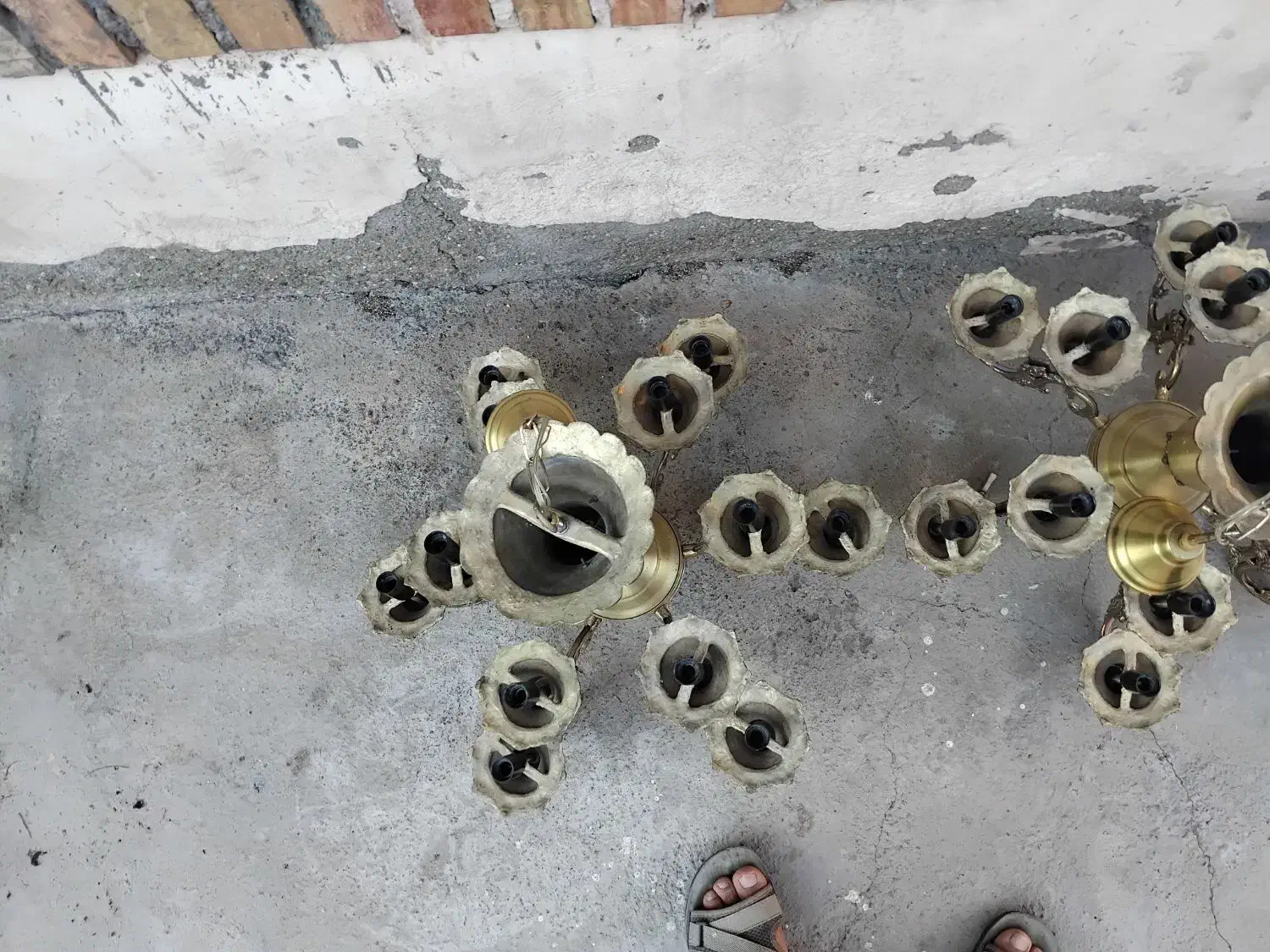 لوستر|لوستر و چراغ آویز|خوی, |دیوار