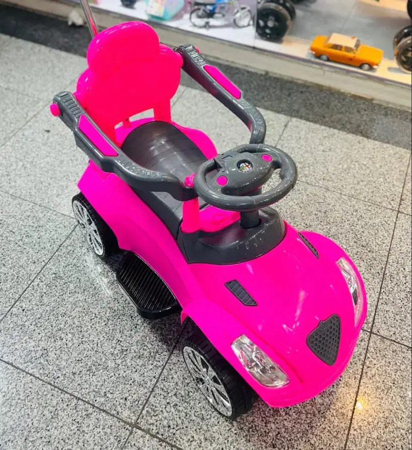 ماشین بازی صورتی دخترانه|اسباببازی بچه|زاهدان, |دیوار