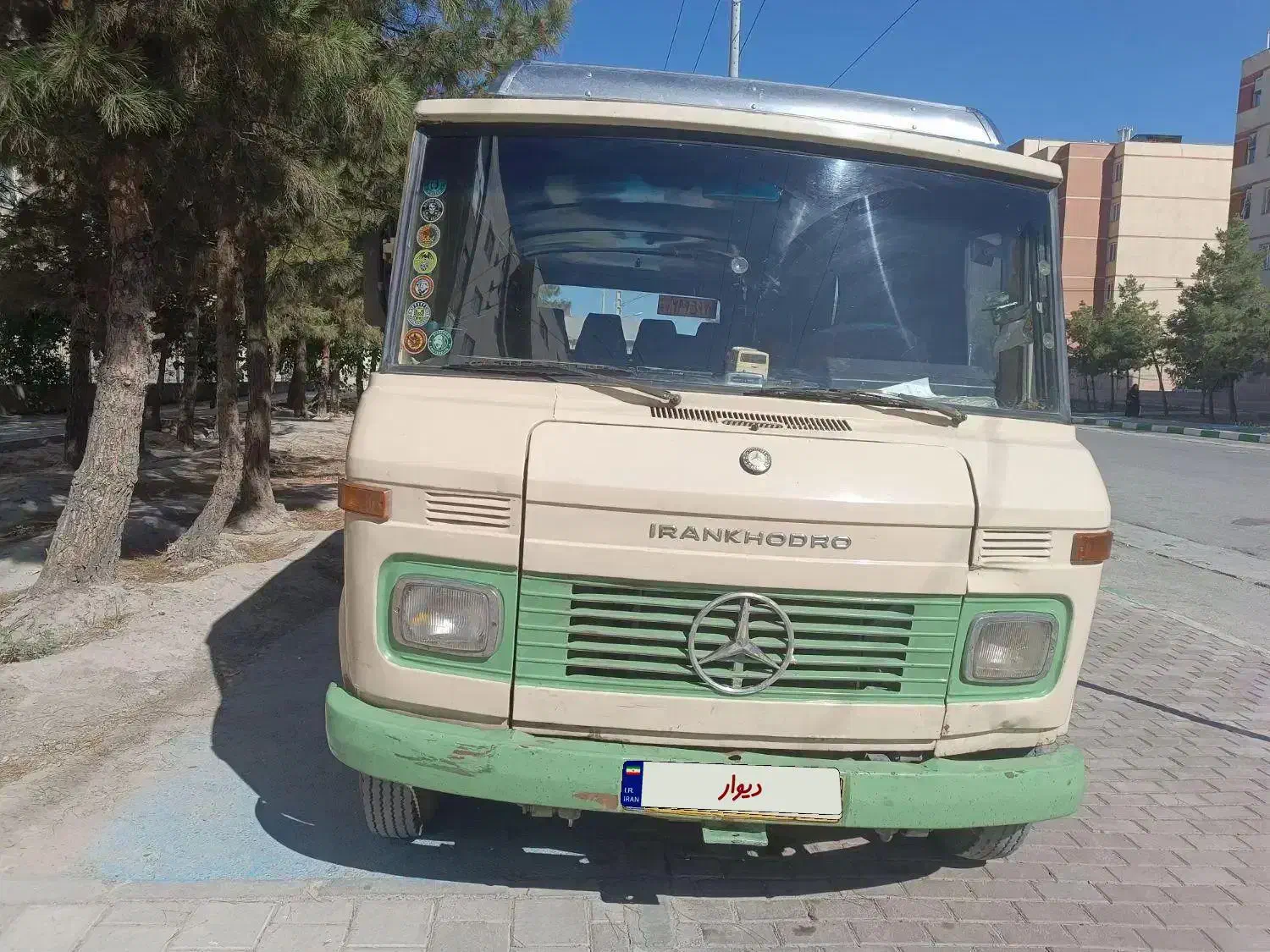 مینی بوس بنز مدل ۷۰ رنگ کرم سبز|خودرو سنگین|مشهد, سیس‌آباد|دیوار