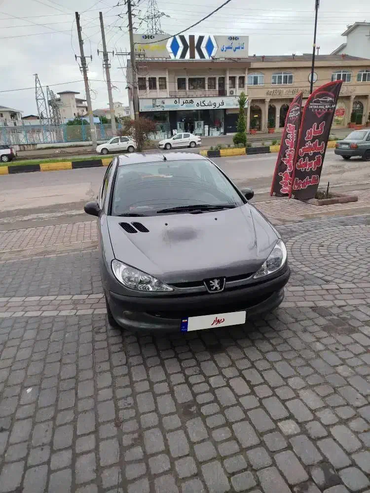 ۲۰۶ مدل ۸۶ ۳ لکه رنگ|خودرو سواری و وانت|هچیرود, |دیوار