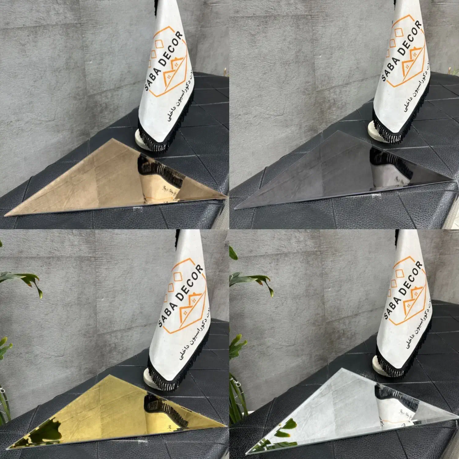 تایل آینه (آینه دکوراتیو آسان نصب)|آینه|چهاردانگه (تهران), |دیوار