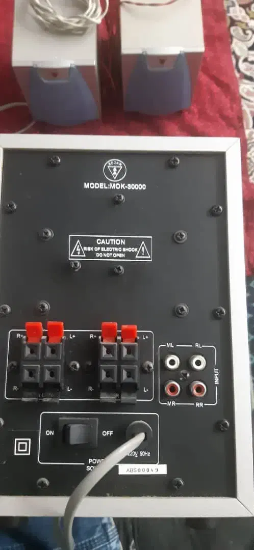 اسپیکر ۵ تکه روژان|سیستم صوتی خانگی|رشت, رودباری|دیوار